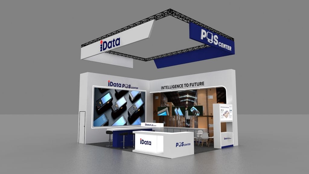 TransRussia International Exhibition IDATA Booth rendering