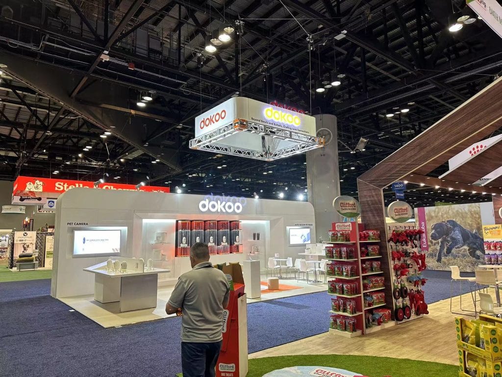 Global Pet Expo DoKoo Booth front view