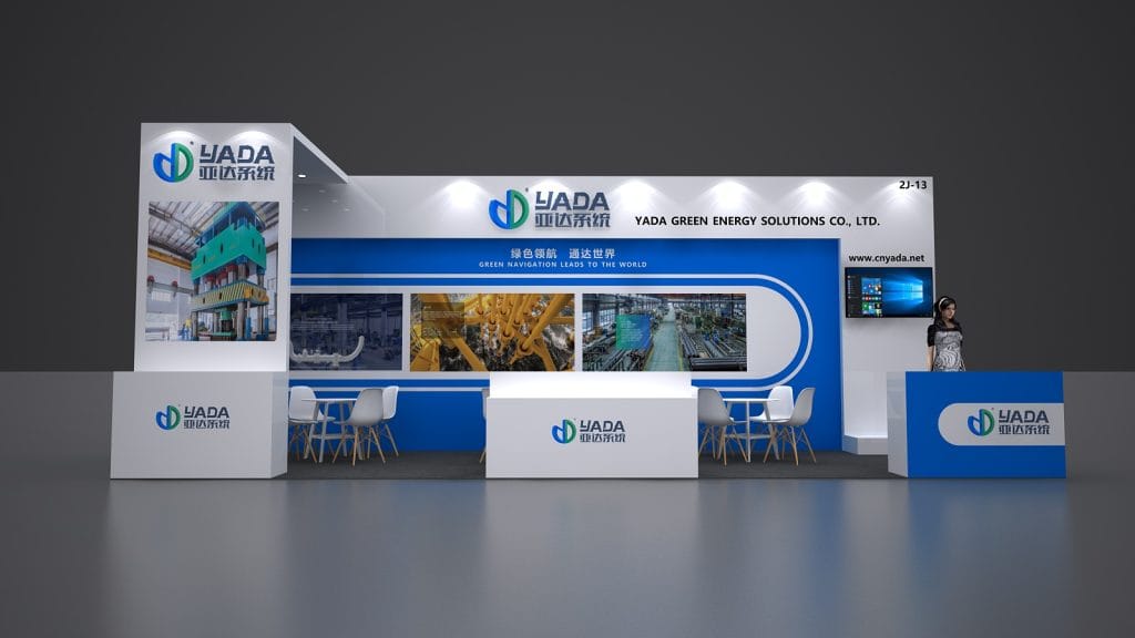 SEA JAPAN YADA | 亚达系统 Booth rendering front