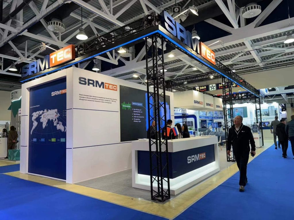 Russian Energy Week International Forum SRM TEC Booth