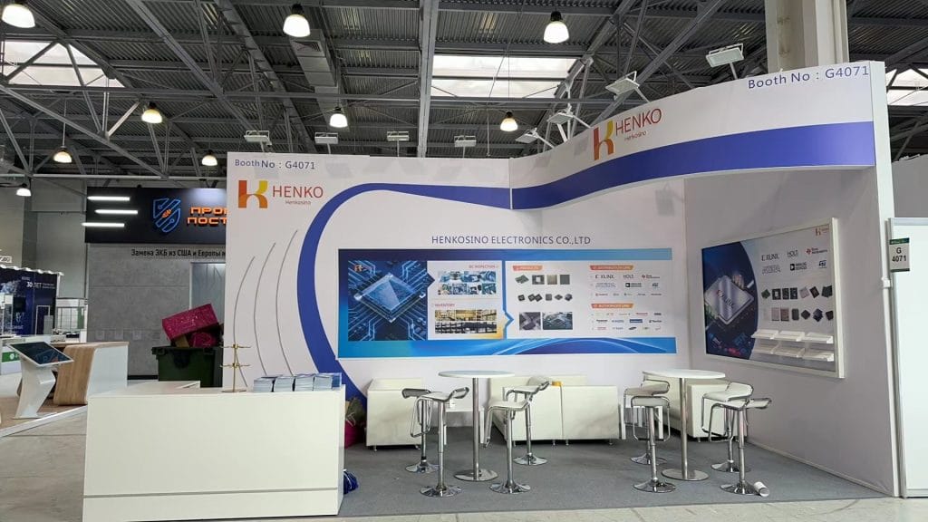 ExpoElectronica Khenko Booth live front-view