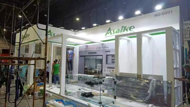 Architect Expo Asaike booth on-site right view