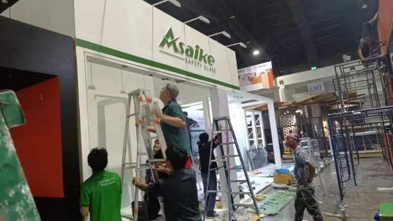 Architect Expo Asaike booth on-site