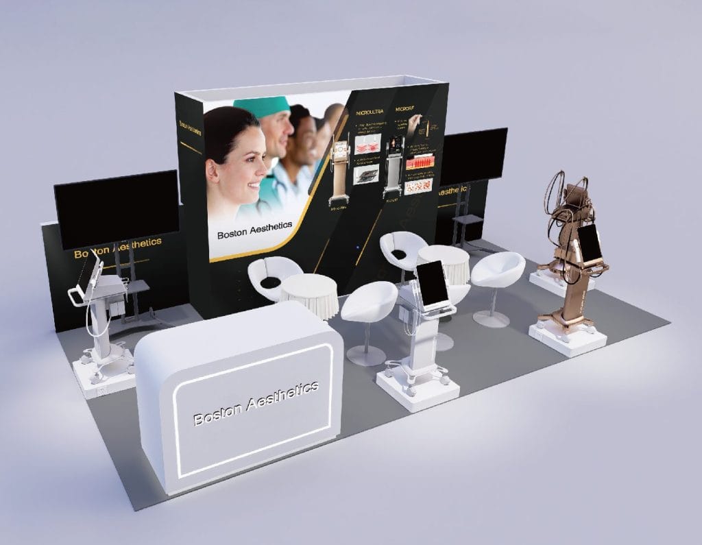 Annual Conference of the American Society for Laser Medicine and Surgery (ASLMS) Asaike booth rendering