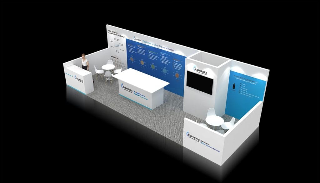 AAO Annual Session Chohotech booth rendering top view