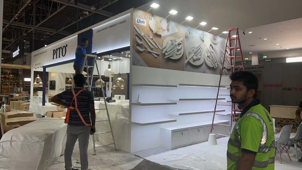 Hotel Show Dubai DaLian Booth on-site 02