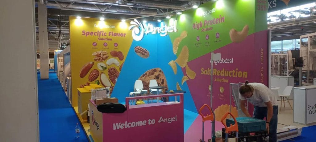 SNACKEX  International Trade Fair Angel Booth front live