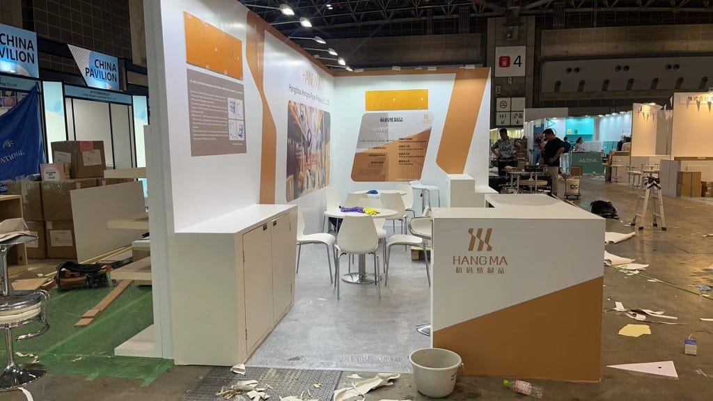 International Stationery & Office Products Fair Tokyo (ISOT) HANGMA Booth on-site
