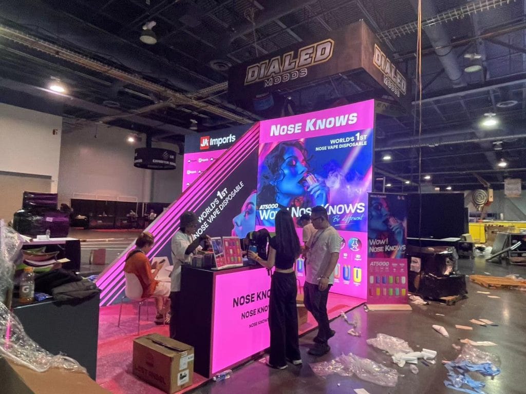 Alternative Products Expo 2024 (Alt Pro Expo) JKimports + Nose Knows Booth right-view