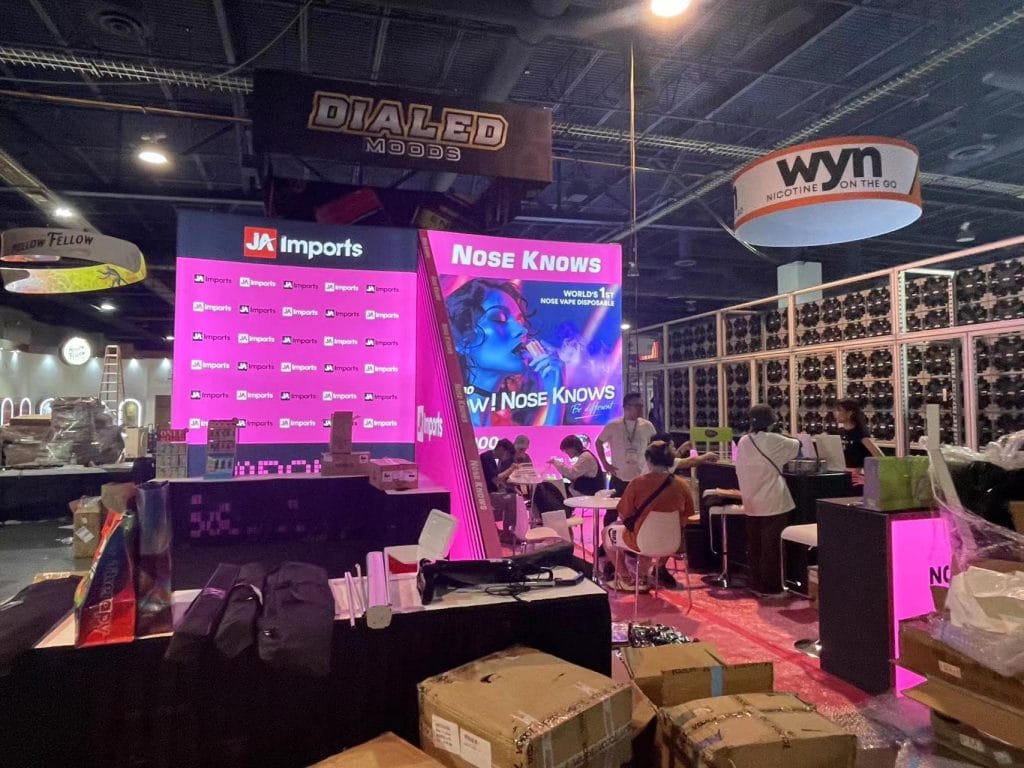Alternative Products Expo 2024 (Alt Pro Expo) JKimports + Nose Knows Booth on-site