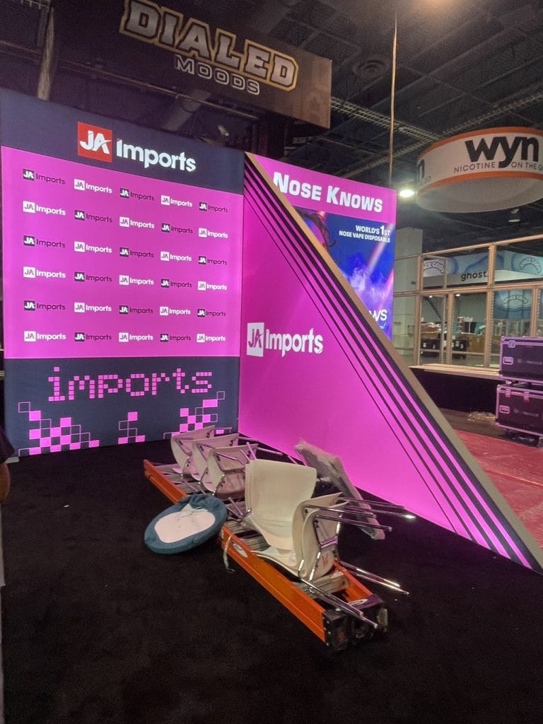 Alternative Products Expo 2024 (Alt Pro Expo) JKimports + Nose Knows Booth left
