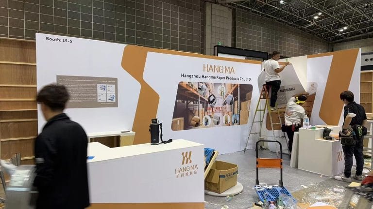 International Stationery & Office Products Fair Tokyo (ISOT) HANGMA Booth front view