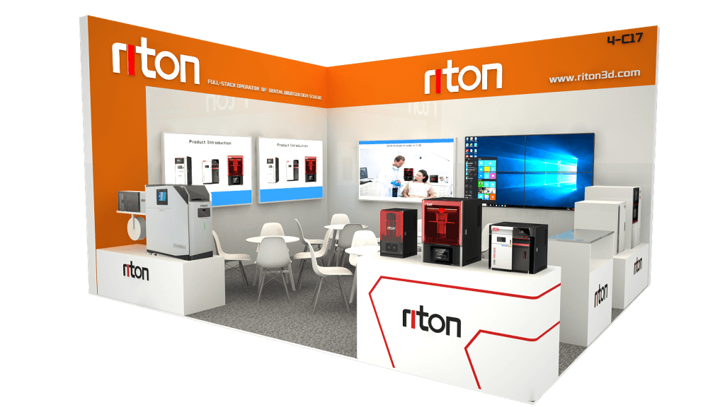 AEEDC Dubai RITON Booth rendering