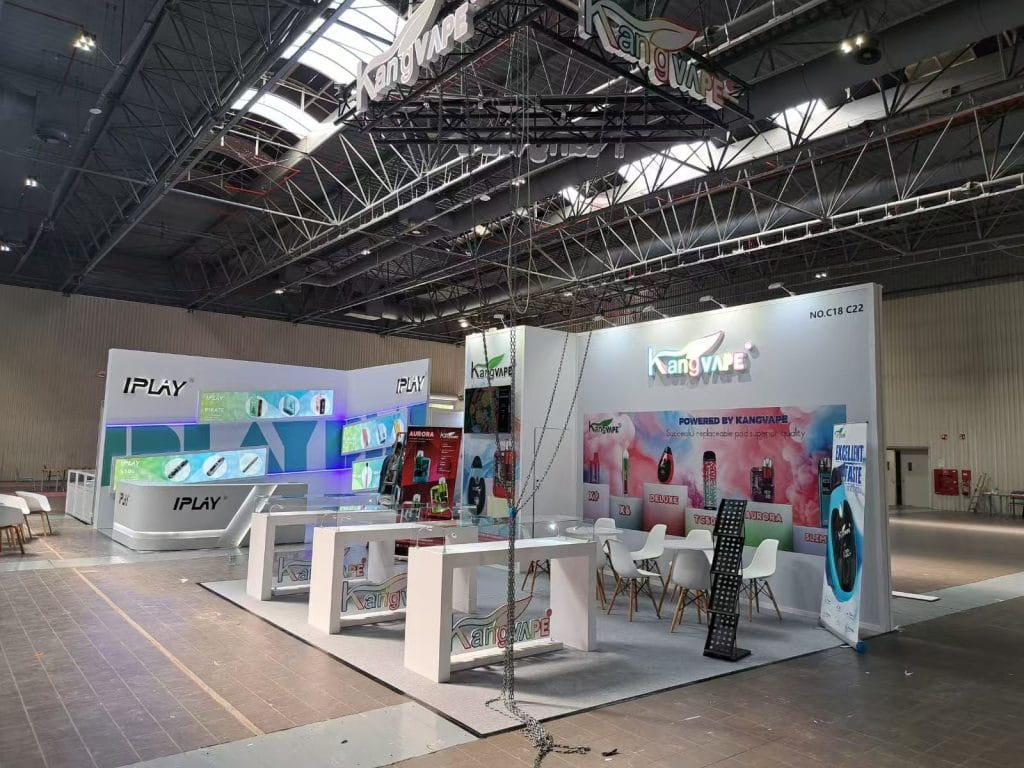VAPE Expo Poland Kangvape Booth right view