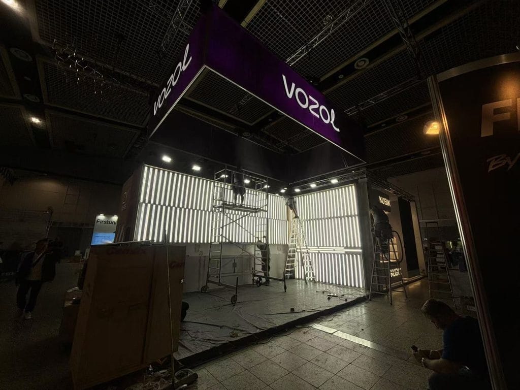 InterTabac VOZOL Booth on-site front