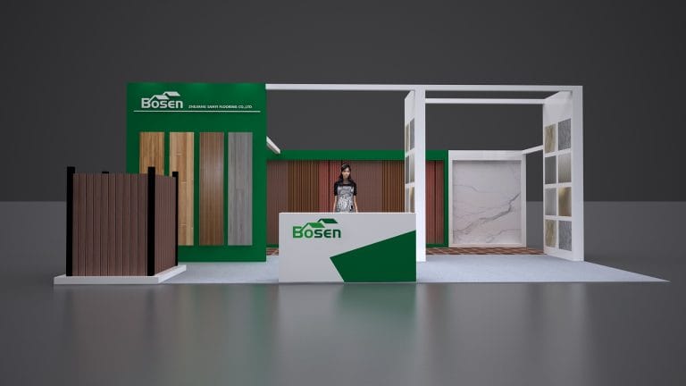 BATIMAT BOSEN Booth rendering front