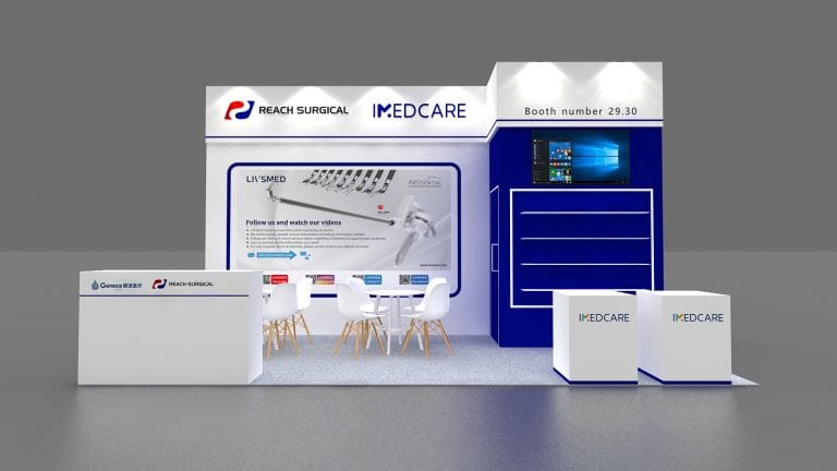 IFSO Reach Surgical booth rendering