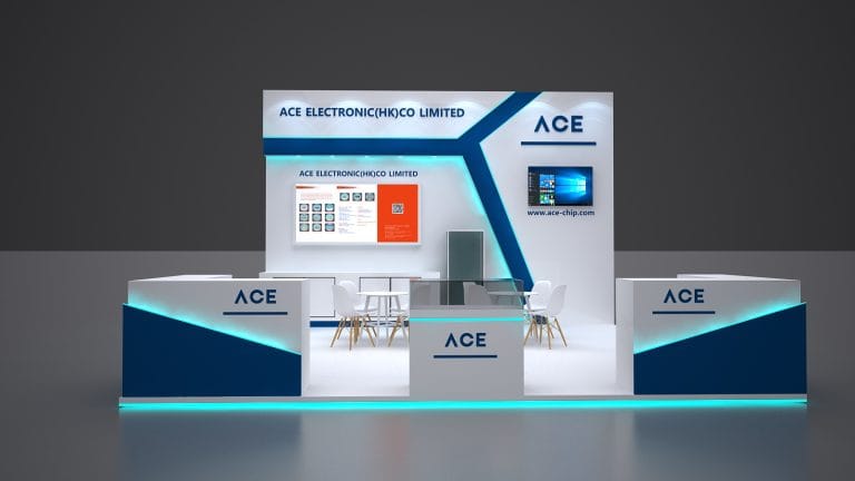 (RADEL) Electronics & Instrumentation ACE Electronic Booth rendering front