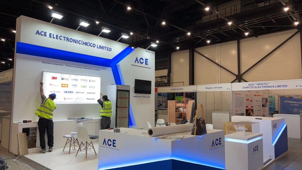 (RADEL) Electronics & Instrumentation ACE Electronic Booth left-view