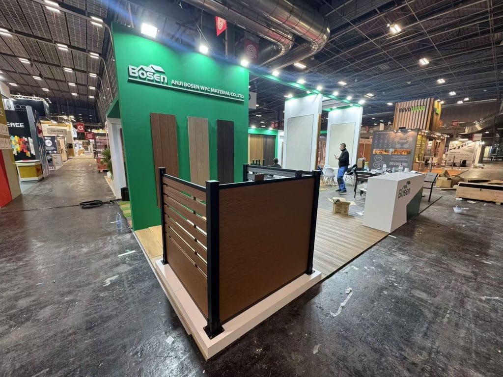 BATIMAT BOSEN Booth left-view on-site