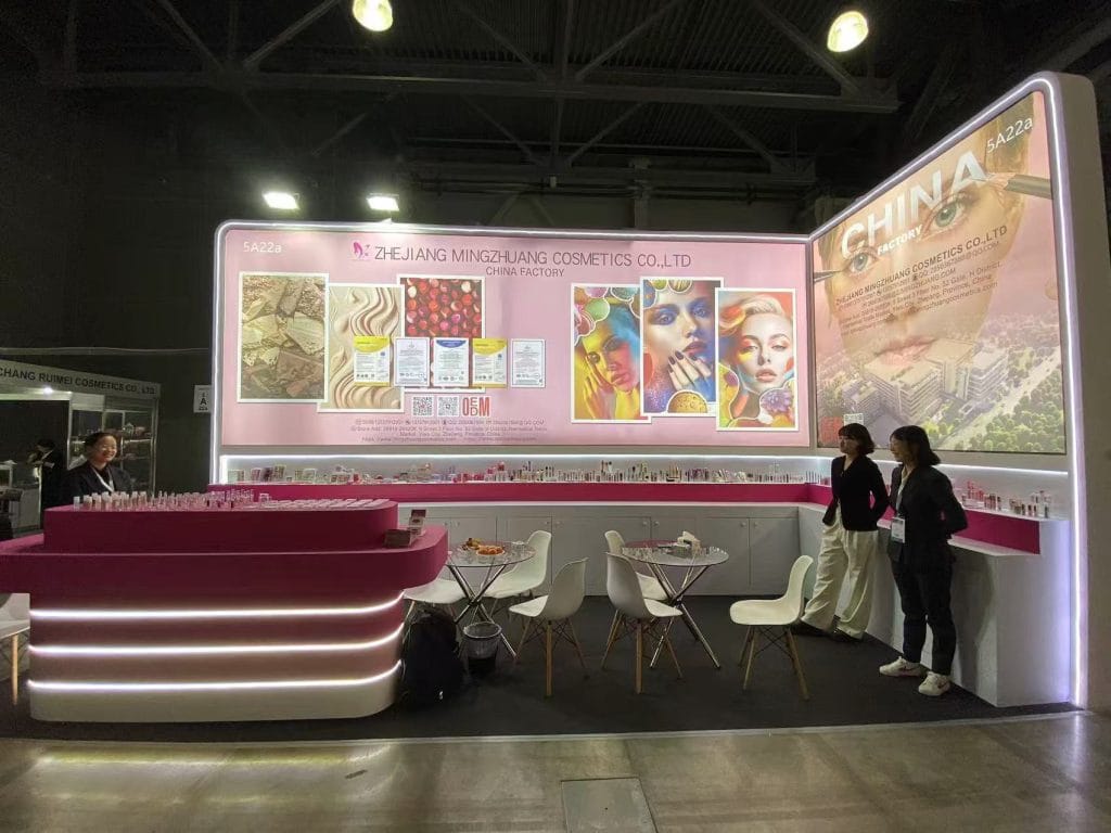 InterCHARM MingZhuang Booth front-view