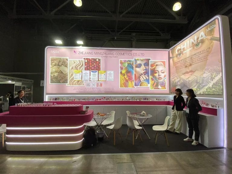 InterCHARM MingZhuang Booth front-view