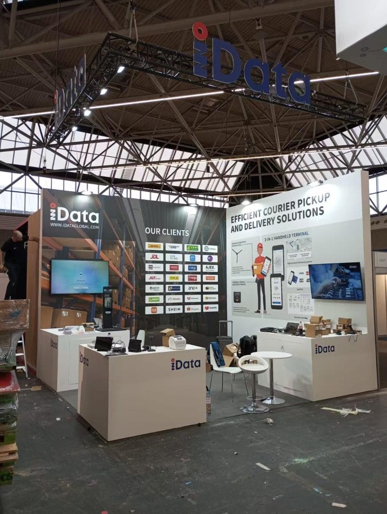 Parcel+Post Expo Idata Booth live