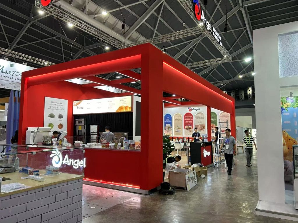 FHA-HoReCa Angel Booth left view live