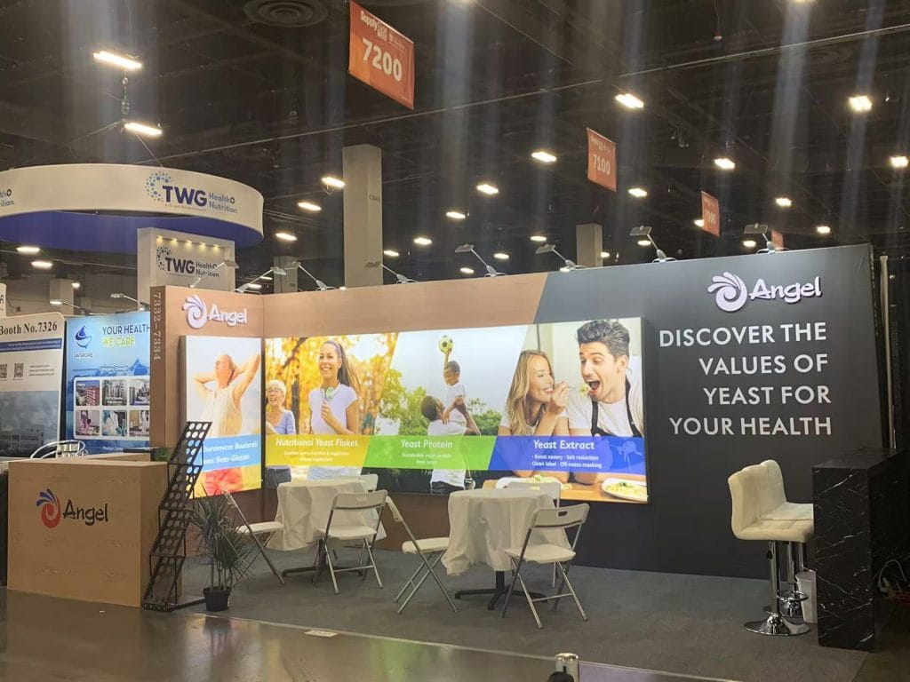 SupplySide West Angel Booth front view