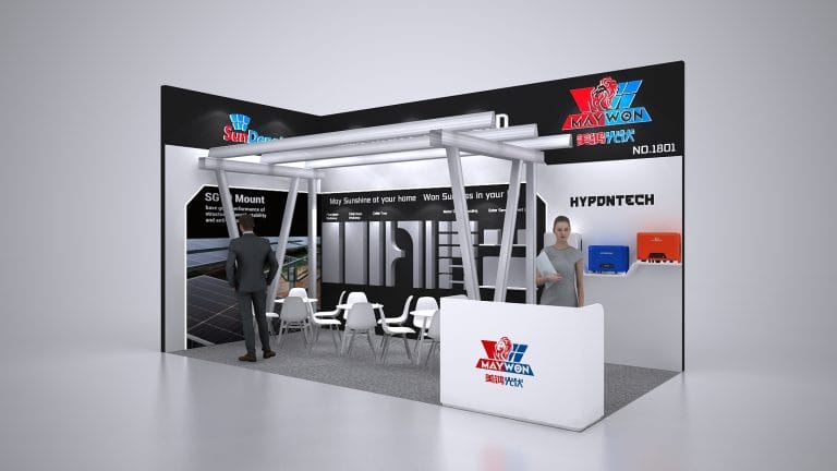 International Greentech & Eco Products Exhibition & Conference Malaysia (IGEM) MayWon booth rendering