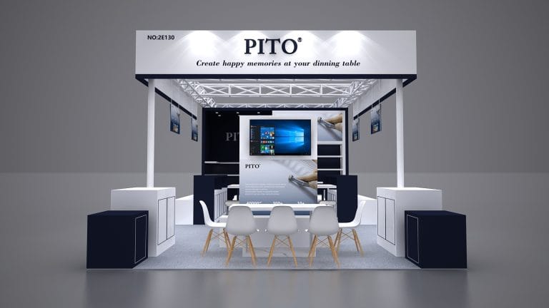 PIR Expo PITO Booth rendering front