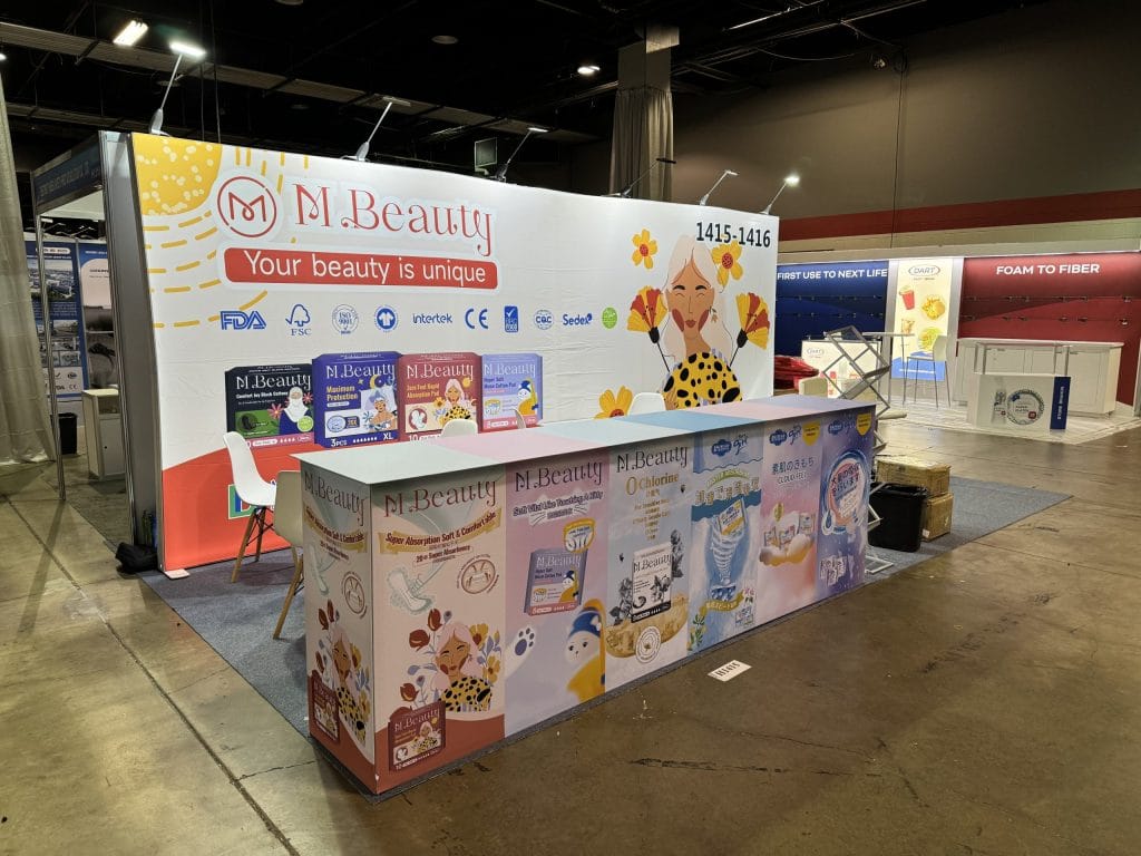 Private Label Manufacturers Association (PLMA) M.Beauty Booth left view