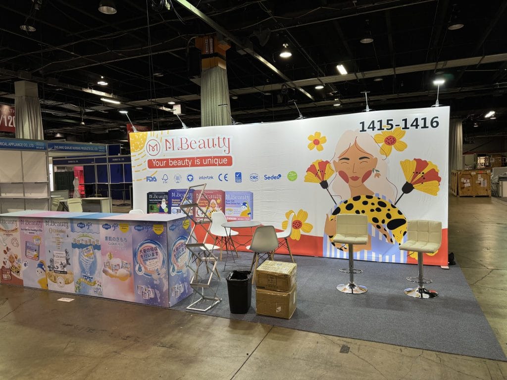 Private Label Manufacturers Association (PLMA) M.Beauty Booth front view