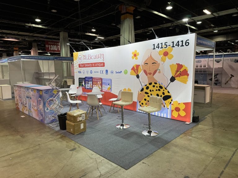Private Label Manufacturers Association (PLMA) M.Beauty Booth right view