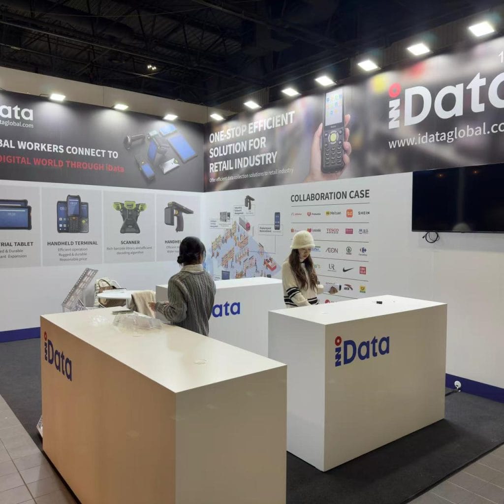 RetailShow IDATA booth On-site
