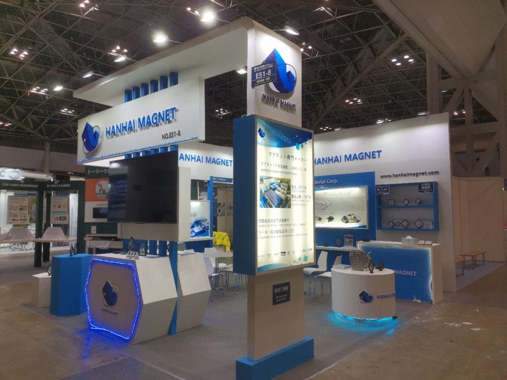 Automotive World Tokyo Hanhai Magnet Booth left view