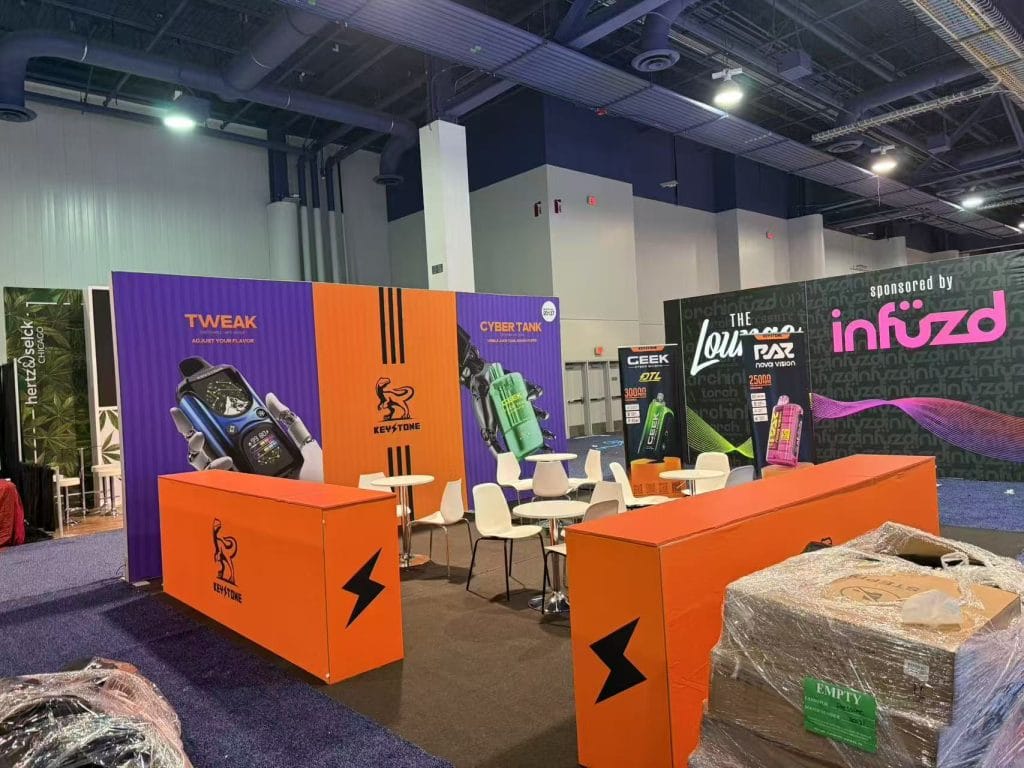 Total Product Expo KeyStone Booth left view