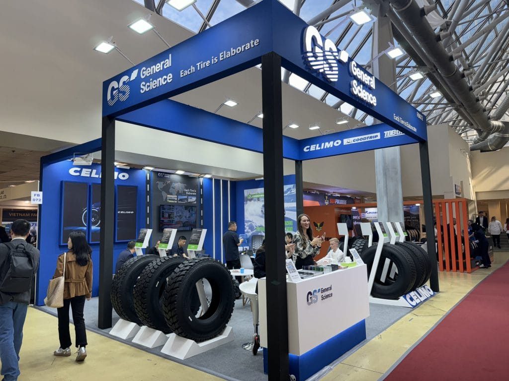 TIRES & RUBBER General Science Booth left-view