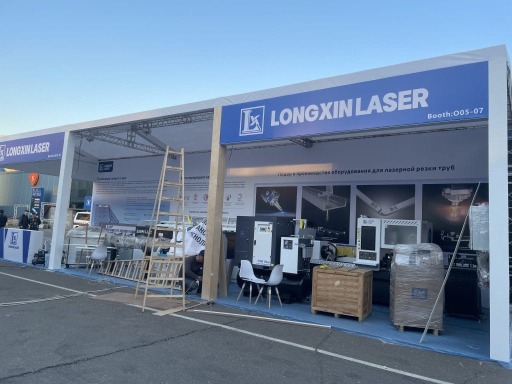 Metalloobrabotka Longxin Laser Booth front