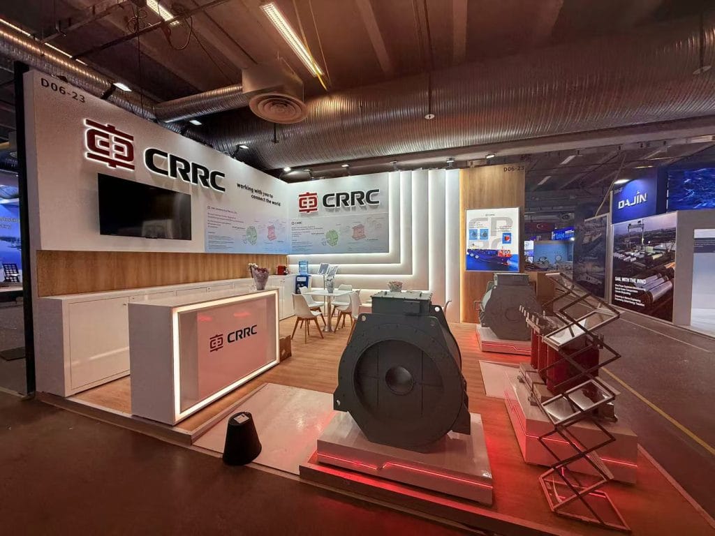 Nor‑Shipping CRRC Booth left-view