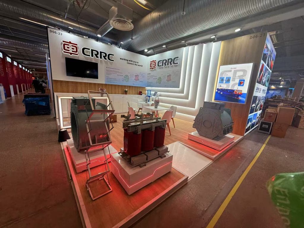 Nor‑Shipping 2025 CRRC Booth front-view