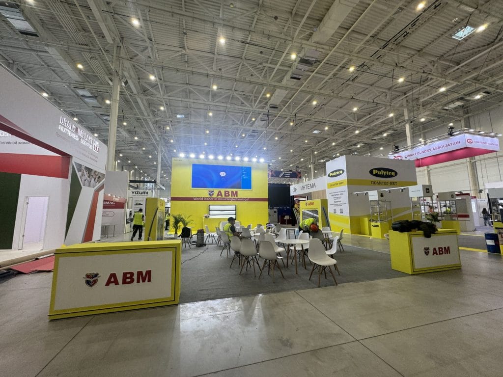 METAL‑EXPO 2025 ABM Booth left-view