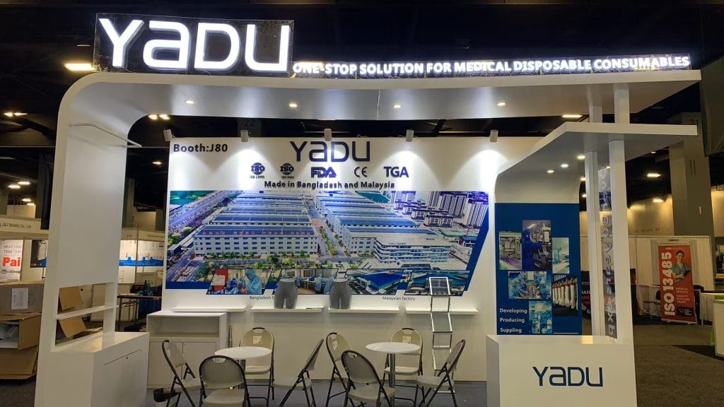 WHX Miami Yadu Booth front view live