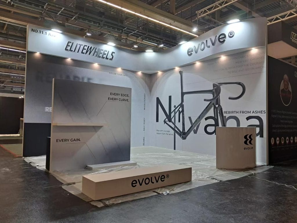 EUROBIKE Evolve Booth on-site