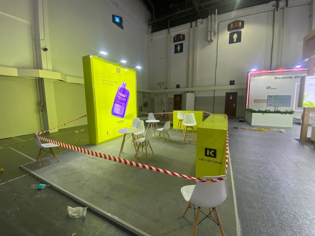 World Vape Show Dubai KeyStone Booth