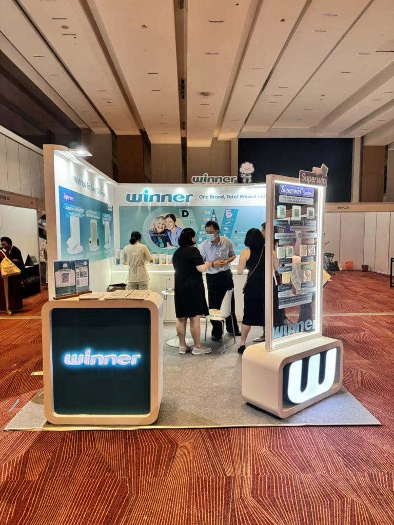 APETNA 2025 Winner booth left-view