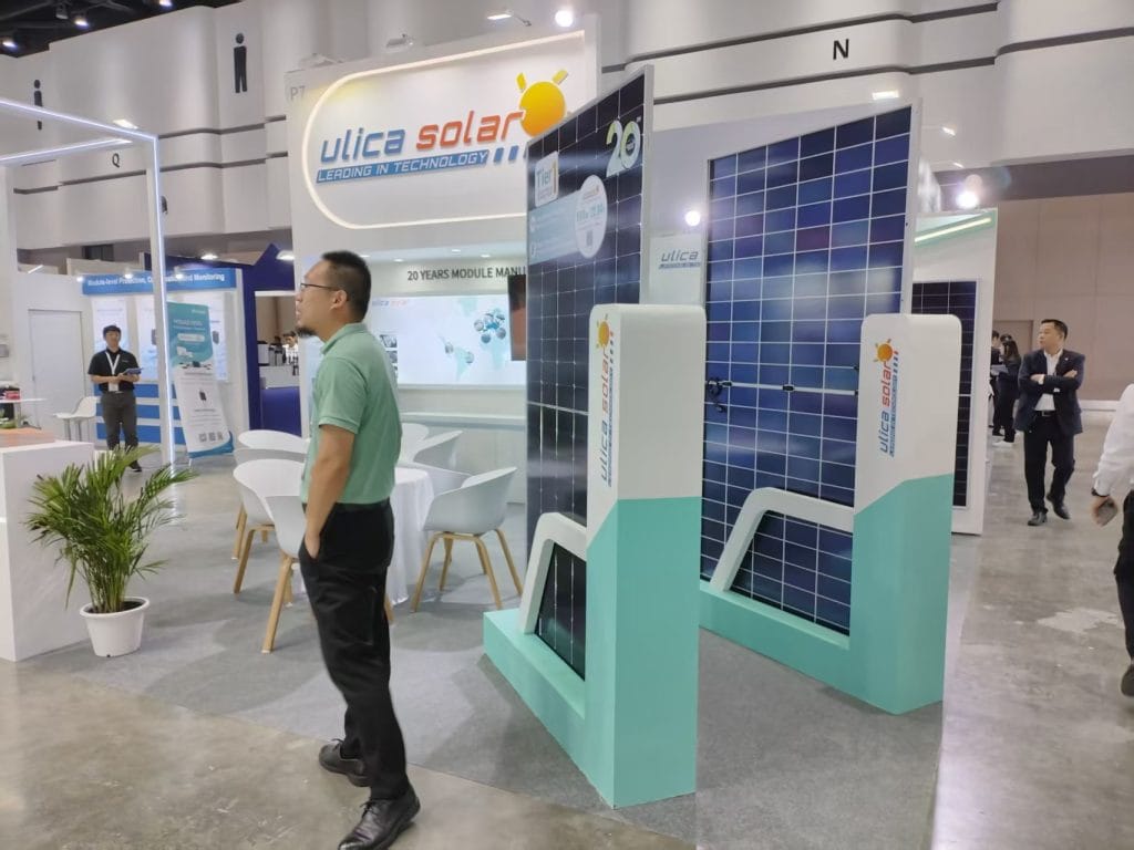 ASEAN Sustainable Energy Week SusUlice Solar Booth right