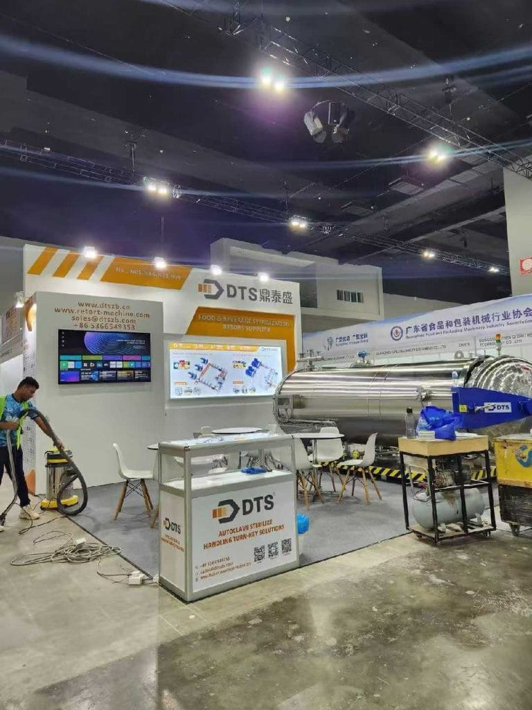 Malaysia International Machinery Fair (MIMF) DTS booth left on-site