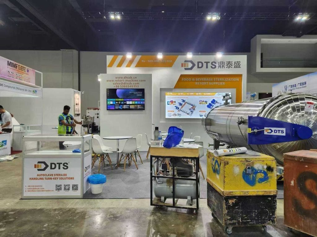Malaysia International Machinery Fair (MIMF) DTS booth front
