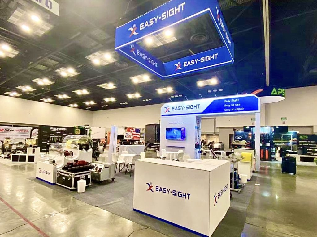 WWETT Show 2025 EASY-SIGHT booth front view live